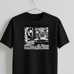 The Thrill Kult Black Graphic T-Shirt